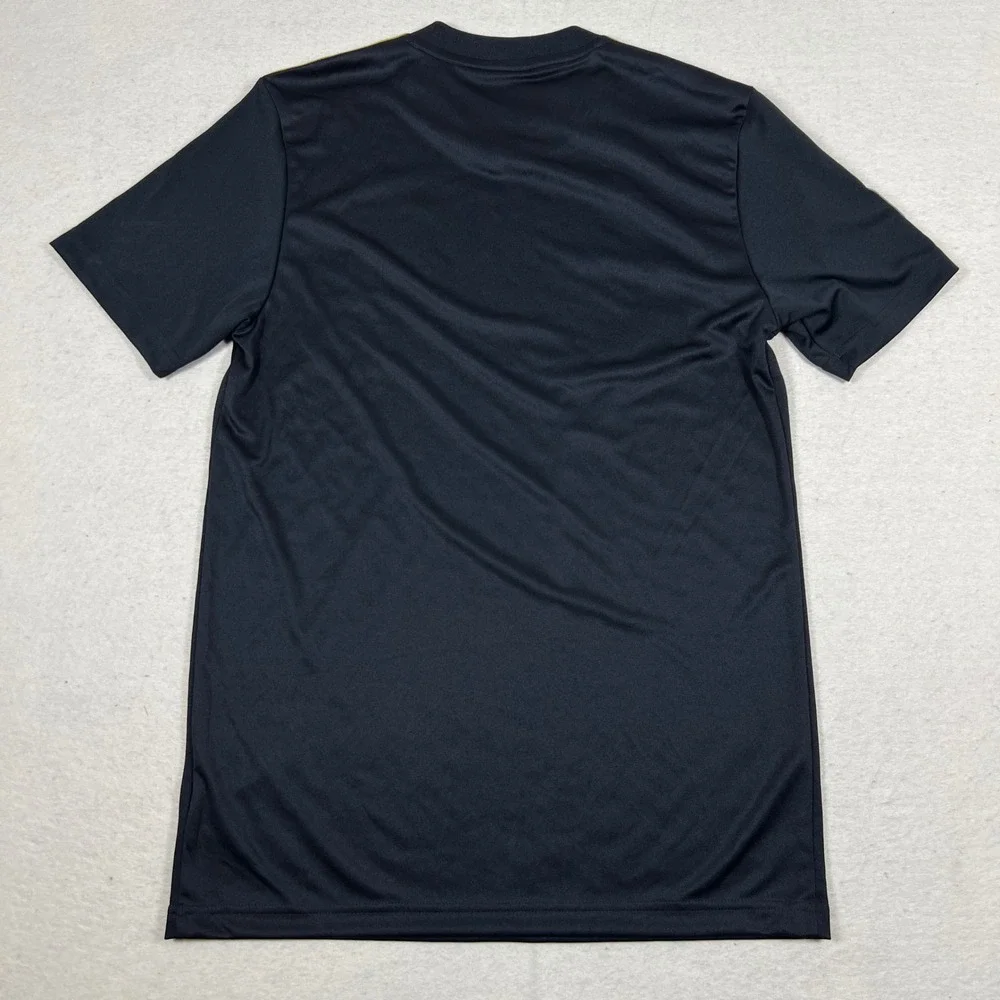 LAFC Adidas Climalite Soccer Jersey Mens S Black Gold YouTube TV‎ MLS